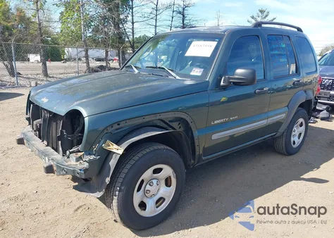 2003 Jeep Liberty Sport from USA, damaged, VIN 1J4GL48K83W512636